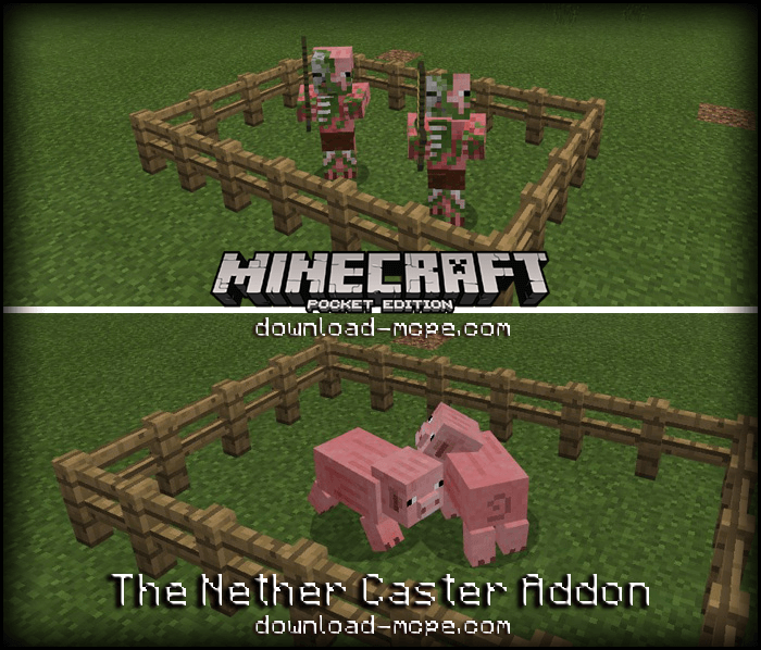 Мод The Nether Caster 1.2.3/1.2.2/1.2.1/1.2