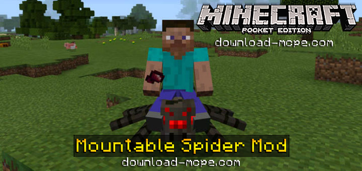 Мод Mountable Spider 0.16.0