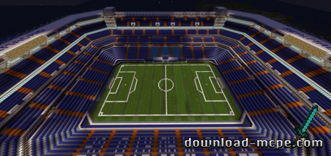 Карта Santiago Bernabeu Stadium [Творение]