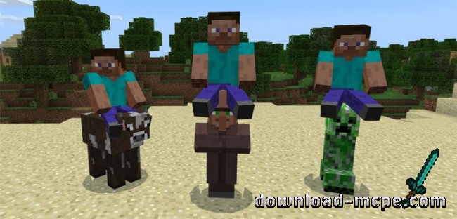 Мод All Mobs Rideable 1.1+