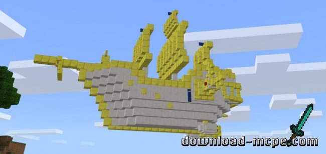 Мод Flying Ship (Крыло желаний) 1.1.1+