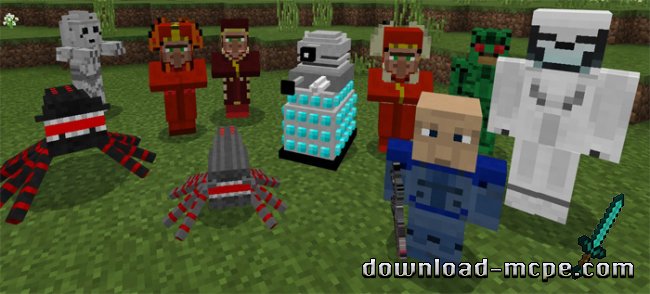 Мод Doctor Who Mobs 1.1.5+