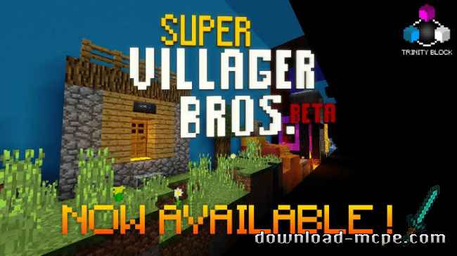 Карта Super Villager Bros. (BETA Версия) [Мини-игра]