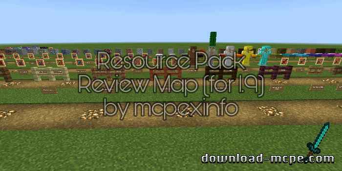 Карта Resource Pack Review [Механизмы] 1.9