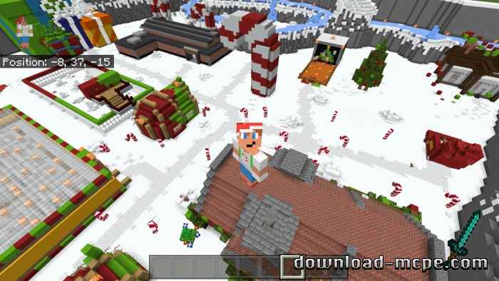 Карта Christmas Minigames (Мини игра) | Карты для Майнкрафт ПЕ