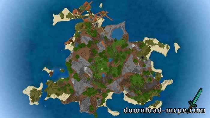 Карта Adventure Island [Выживание]