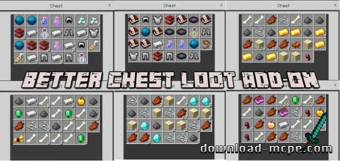 Мод Better Chest Loot 1.17.11