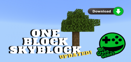 Карта One Block Skyblock [Выживание]