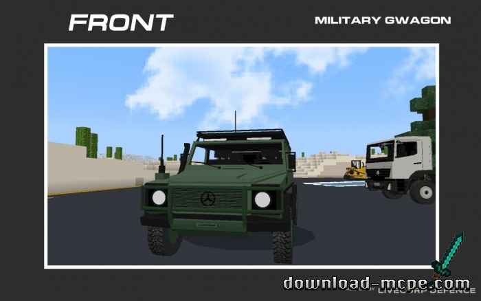 Мод Military G Wagon 1.18
