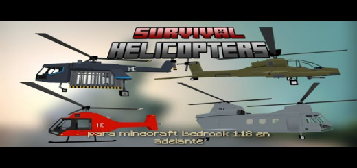 Мод Survival Helicopters (V1.2) 1.18.30