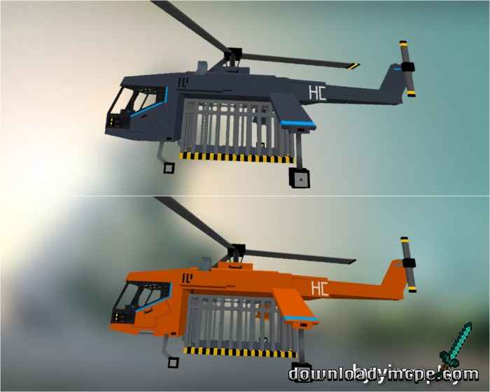 Мод Survival Helicopters 1.18 | Моды для Майнкрафт ПЕ