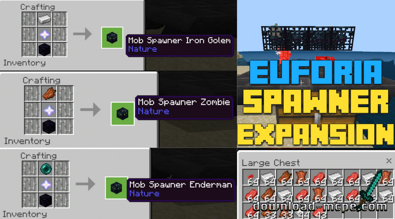 Мод EuForia Spawner Expansion 1.17+