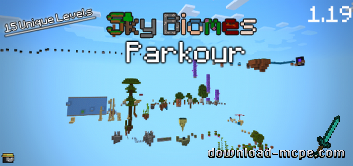 Карта Sky Biomes [Паркур]