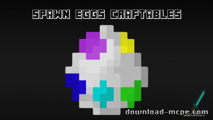 Мод Spawn Eggs Crafteables 1.19.30