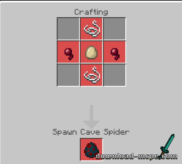 Мод Spawn Eggs Crafteables 1.16 | Моды для Майнкрафт ПЕ
