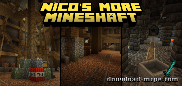 Мод Nico's More Mineshaft 1.19.20