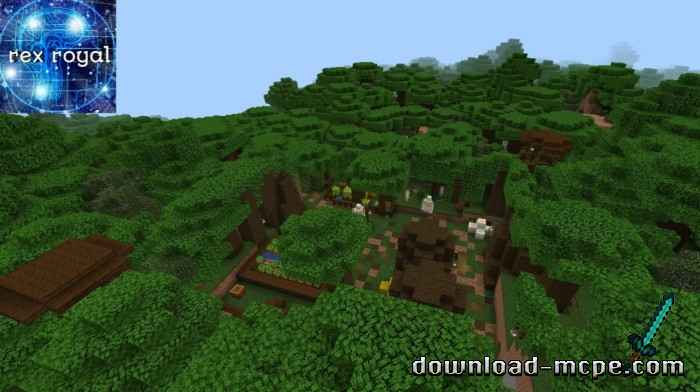 Мод Biome Villages 1.19.60 | Моды для Майнкрафт ПЕ