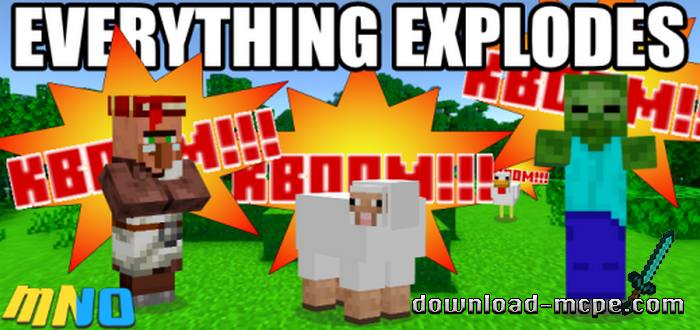 Мод Everything Explodes 1.19+