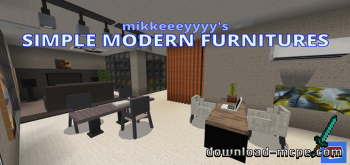 Мод mikkeeeyyyy's Furniture 1.19.50+