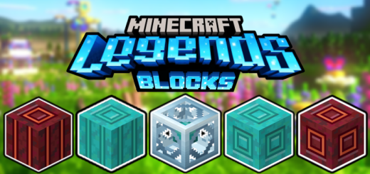Мод Legends Blocks 1.0 1.19.70