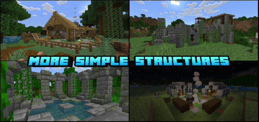 Мод Simple Structures v4.7.1 1.19.80
