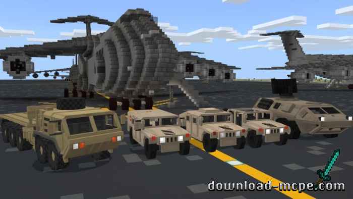 Мод Airforce Military Craft v1.0.1 1.18+ | Моды для Майнкрафт ПЕ