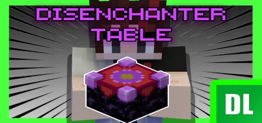 Мод Disenchanter Table (Version 3) 1.20