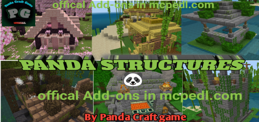 Мод Panda Structures