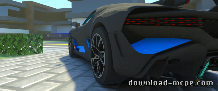 Мод Bugatti Divo 1.16 | Моды для Майнкрафт ПЕ