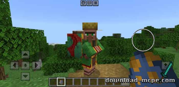 Мод Wandering Villager 1.20.80 | Моды для Майнкрафт ПЕ