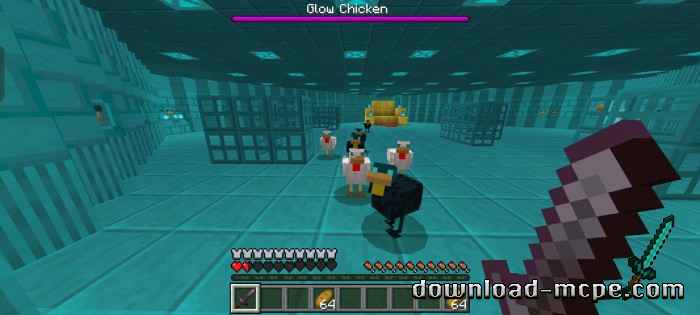 Карта CHICKEN DUNGEONS (Выживание) | Карты для Майнкрафт ПЕ