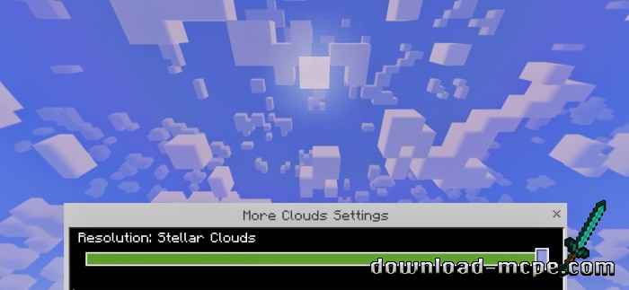 Текстуры More Clouds 1.20+ | Текстуры для Майнкрафт ПЕ