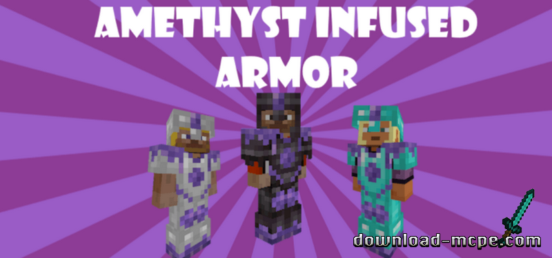 Мод Amethyst Infused Armor 1.21.20